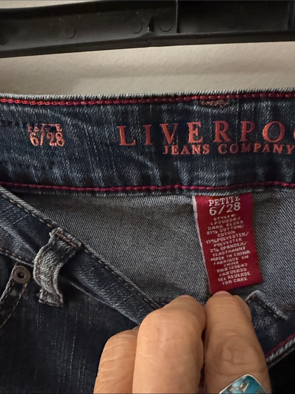 Liverpool Women's Indigo Skinny Jeans - Picture 4 of 16